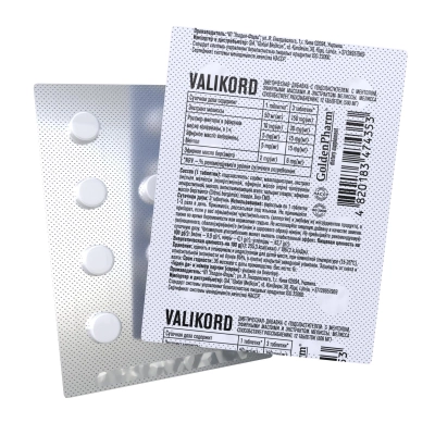 Valicord 12 tabletek